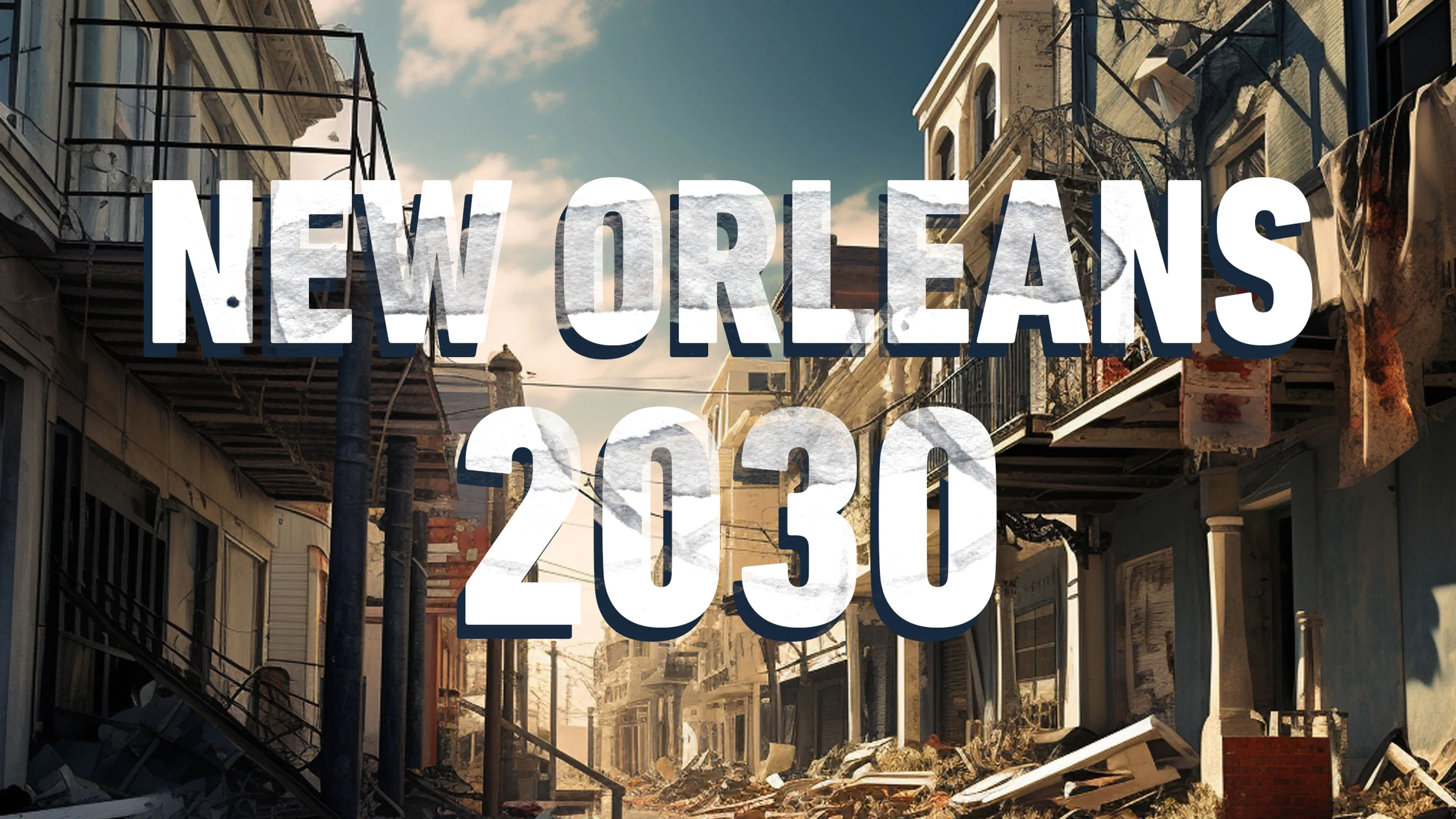 New Orleans 2030 poster